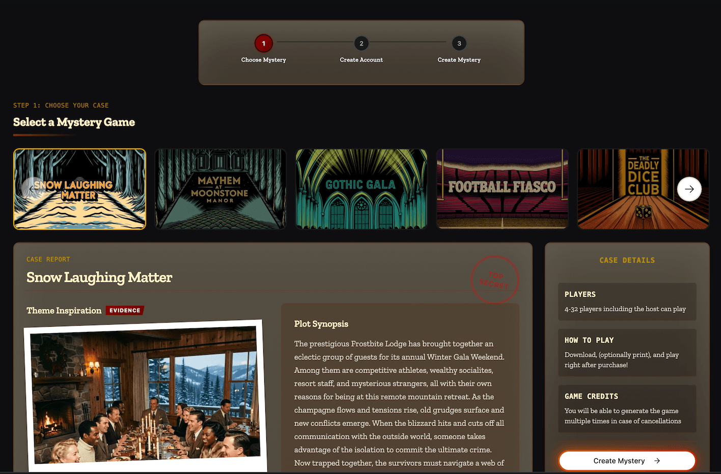 Murder Mystery Game AI screenshot 4